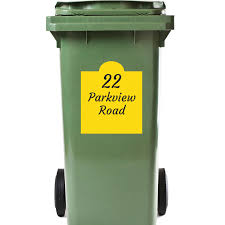 97 free vector graphics of recycle bin. Personalised Wheelie Bin Stickers Name It Labels