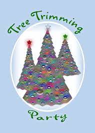 Christmas Tree Trimming Party Invite Card Ad Affiliate Trimming Tree Tree Trimming Party Christmas Open House Party Invitations Christmas Tree Trimming