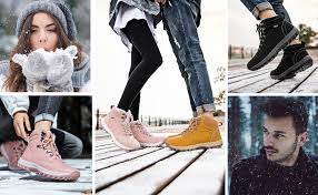 Des lacets, des boucles, des nœuds et des rubans à l'honneur. Mishansha Chaussures D Hiver Pour Homme Et Femme Chaudes Legere Antiderapante Amazon Fr Chaussures Et Sacs