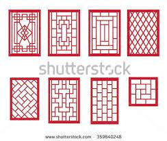 Maybe you would like to learn more about one of these? Set Of Chinese Pattern Window With Frame Modern Window Design Window Grill Design Modern Chinese Patterns