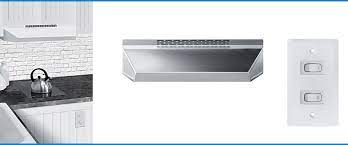 These range hoods will have a remotely installed button panel, wireless button panel, and/or a dedicated standard wall switch. Ada Compliant Kitchen Range Hoods Summit Appliance