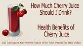 What is tart cherry juice good for. Tart Cherry Juice Benefits Learn About The Tart Cherry Youtube
