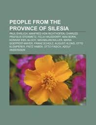 People From The Province Of Silesia Taschenbuch