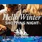 Hello Winter Shopping Night event in The Blue Mountains, ON