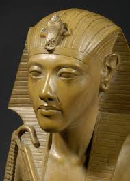 A wooden statue of Amenhotep III , Brooklyn Museum. Medium: Wood, gilded  Dates: ca. 1390-1352 B.C.E. Dynasty: late XVIII Dyansty Period: New Kingdom  The dynamics of permanence and change in Egyptian art