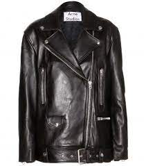 Acne More Aw14 Leather Jacket Skins Leggings Genuine Leather Jackets