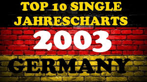 Top 10 Single Jahrescharts Deutschland 2003 Year End Single Charts Germany Chartexpress
