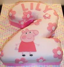 Rosa Zweiter Geburtstagskuchen In Der Form Der Nr 2 Fur Madchen Jpg 2008 Gift For Kids Heya Zahl Geburtstagstorten Kinder Geburtstag Torte Schweinekuchen