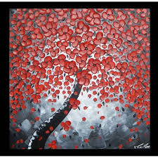 Jedes dieser bilder ist und soll ein unikat bleiben, von daher ist mit die seiten sind in schwarz bemalt oder in ihrer wunschfarbe. Acrylbild Auf Leinwand Baum Baumbilder Bilder Fur
