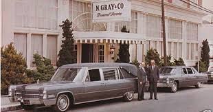 Even Funeral Homes Advertised On Postcards This Is A View Of The N Gray Co Funeral Home That Was Located On The West Side Of Di Funeral Home Views Funeral