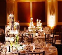 Flowers At The Reception Weddingbee Floating Candle Centerpieces Wedding Wedding Reception Centerpieces Candles Floating Candle Centerpieces