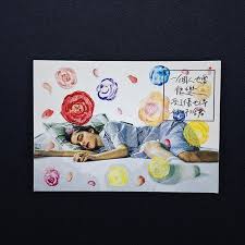 instagram 上的自己印enjoy your print 霧面pet 無刀模貼紙開花系列貼紙 有花朵也有優雅的銀杏葉片很適合整張貼上打底 也可以細細的剪碎霧面pet的特性是貼到紙上的時候比較不會有明顯的透明膠感 會比較 貼合一些
