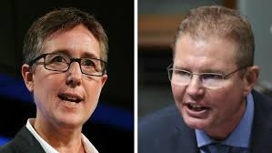 Sally McManus vs Craig Laundy: Battle will help decide next federal  election