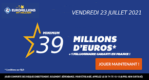 Retrouvez également les résultats plus anciens dans notre historique des résultats euromillions. Tirage Euromillions Vendredi 23 Juillet 2021 39 Millions D En Jeu