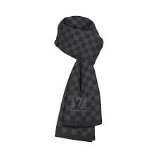Black And White Checkered Scarf Meaning Lv Damier