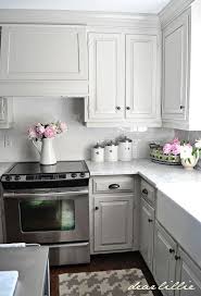 Perfect 123 Cozy And Chic Farmhouse Kitchen Cabinets Ideas Decorspace Net We Are Want To Kitchen Cabinets Decor Light Grey Kitchens Kitchen Cabinets Makeover