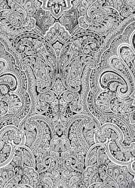 Black And White Paisley Print Fabric Pin By Jill Derocher On V1 Remodel 2012 Paisley Wallpaper Prints Wallpaper
