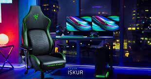 Verdict the razer iskur is a comfortable, solidly built (for the most part) gaming chair that looks incredibly sharp. ã‚¨ãƒ«ã‚´ãƒŽãƒŸãƒƒã‚¯ã‚²ãƒ¼ãƒŸãƒ³ã‚°ãƒã‚§ã‚¢ Razer Iskur