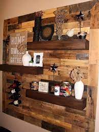 22 Diy Rustic Home Decor Ideas That Are Simple And Cheap Diyhomedecor Homedecor Homedecorideas Newport Inte Pallet Wall Decor Diy Pallet Wall Pallet Decor
