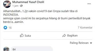Cek Fakta Benarkah 1 2 Juta Vaksin Covid 19 Dari Eropa Tiba Di Indonesia