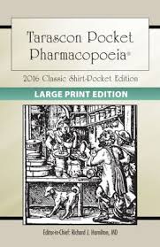 This is the pocket pharmacopoeia for the power user! Large Print Tarascon Pocket Pharmacopoeia 2016 Classic Shirt Pocket Edition By Richard J Hamilton Md Faaem Facmt Facep Paperback Barnes Noble