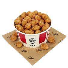 Our buckets have been specifically designed so that, if filled to the fold line, they will contain at least 80 pieces of popcorn chicken. Kfc S 80 Piece Popcorn Chicken Bucket Is Back