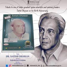 Honoring Satish Dhawan