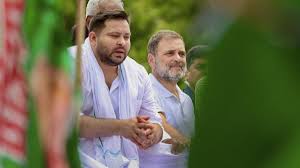 Bihar Protest March: Rahul Gandhi Leads Opposition to EC Office Over Voter List Revision