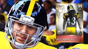 Jun 17, 2021 · brady was the cover athlete for madden 18, mahomes for madden 20. Madden 15 Ultimate Team Gameplay 99 Retirement Troy Polamalu Does Everything Youtube