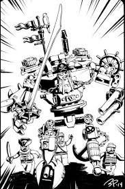 Metalbeard Lego Movie Amazing Art Comic Book Cover