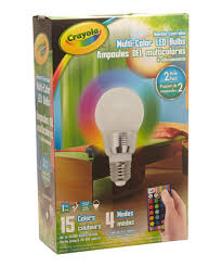 Crayola Color Changing Led Light Bulb Set Of Two Color Changing Led Led Light Bulb Light Bulb