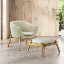 Jasmin 16 Lounge Chair And Ottoman Allmodern In 2020 Chair And Ottoman Modern Furniture Living Room Living Room Chairs