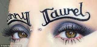 Marlo cosmetic tattoo is here to bringing the best cosmetic tattoo to you. Makeup Artist Turns The Yanny Vs Laurel Debate Into A Brow Trend Daily Mail Online