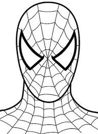 Spiderman Coloring Spiderman Coloring Spiderman Face Spiderman