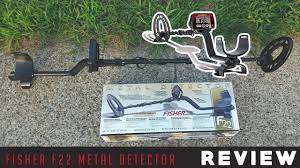 I have had my fisher f22 for around two weeks. Review Fisher F22 Metal Detector Weatherproof With Submersible Search Coil Youtube
