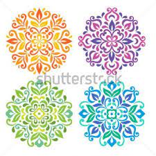 You can buy this royalty free stock image on avopix.com and shutterstock website. Round Floral Decoration Vector Images Clipart Me Simple Mandala Mandala Design Pattern Flower Stencil