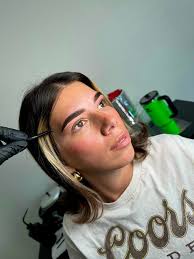 What did I do to my client's eyebrows?