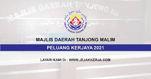 Applications are invited for malaysian and priority to perakians, which is not less than 18 years to fill the following positions. Jawatan Kosong Di Majlis Daerah Tanjong Malim Jejak Kerja