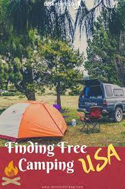 Guide To Finding Free Camping In The Usa Save Road Tripping Free Camping Usa Travel Guide Travel Usa