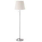 NYFORS Floor lamp, nickel plated white Ikea