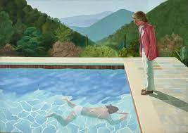David hockney, om ch ra ist ein britischer maler, grafiker, bühnenbildner und fotograf. David Hockney Werke Bilder Wie A Bigger Splash Portrats Landschaften