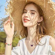 Bracelet Charms MARFOREVER 120 Pcs Butterfly Charms For Jewelry Making,  Mixed Butterflies Charms Assorted Gold Enamel Butterfly Pendants For DIY  Necklace Bracelet Earrings Making Supplies Gifts For Mother Women Girls  Lucky Charms