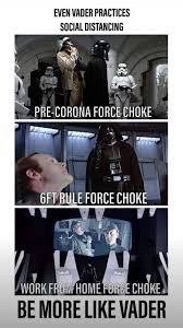 Even Vader Practices Social Distancing Meme Shut Up And Take My Money Funny Star Wars Memes Star Wars Humor Star Wars Images