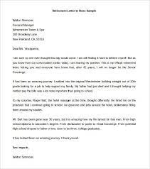 Template.net Retirement Letter Templates 31 Free Sample Example Format  10985Cc5 #Resumesample #… | Retirement Letter To Employer, Letter To Boss, Resignation  Letter