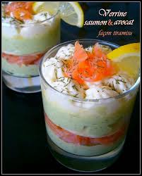 Verrine Au Saumon Et A L Avocat Facon Tiramisu Verrine Saumon Recette Recettes De Cuisine