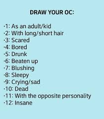 Drawing Hair Comment Any Of My Ocs And A Number Also Feel Free To Repin And Use This Challenge For Your Drawing Challenge Drawing Prompt Drawing For Beginners