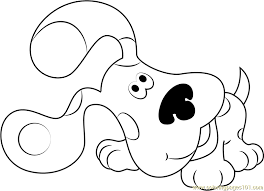 Blue's clues coloring pages free. Blue Clues Looking Up Coloring Page For Kids Free Blue S Clues Printable Coloring Pages Online For Kids Coloringpages101 Com Coloring Pages For Kids