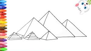 Sammlung von lulu • zuletzt aktualisiert:. Wie Zeichnet Man Die Agyptischen Pyramiden Zeichnen Und Ausmalen Fur Kinder Mit Mimi Youtube