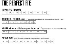 Shoe Size Chart