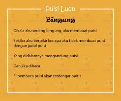 Pin Di Puisi Lucu